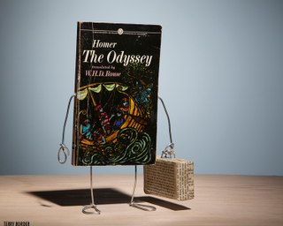 Illustration for article titled Amazing art project Wiry Limbs, Paper Backs anthropomorphizes literary classicsÂ